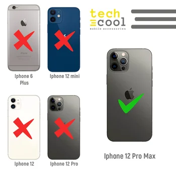FunnyTech®Caz pentru Iphone 12 Pro Max l cranii culori transparente