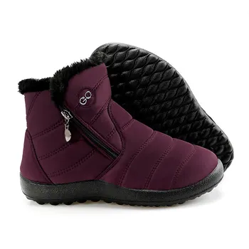 Adidasi Pantofi Pentru Femei 2021 Cizme De Zapada Pentru Femei Pantofi Impermeabil Cizme De Iarna Cald Doamnelor Pantofi De Femeie De Pluș Branț Botas Mujer