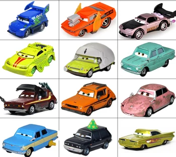 Nr. 55-81 Disney Pixar Cars 3 2 1 METAL turnat sub presiune Masini Disney McQueen Tipa Hick Sally Hamilton Ramone Rare Jucarii pentru Copii băieți Cadou