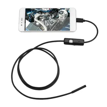 1/1.5/2/3.5/5M LED 5.5 mm Lentilă Endoscop rezistenta la apa IP67 Inspecție Puncte pentru Android Focus aparat de Fotografiat Lentilă Cablu USB Endoscop