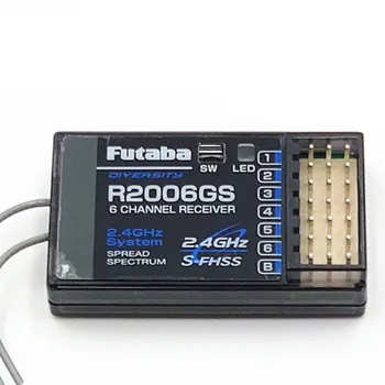 Futaba R2006GS 2.4 G S-FHSS 6-Canal de Înaltă Tensiune Receptor Futaba T6J T8J 18MZ 14SG Control de la Distanță Receptor Pentru Avioane Rc, Piese