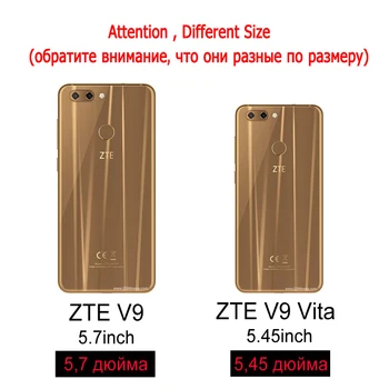 Pentru ZTE Blade V9 Vita Caz Totem Portofel din Piele Flip Cover pentru Funda ZTE V9 Caz Coque ZTE Blade V9 Caz V 9 V9Vita 9Vita 9V