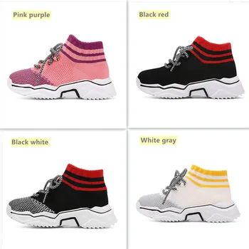Șosete pentru copii Pantofi Adidași Pentru Copii Baieti Fete Copilului Pantofi Sport Copii pantofi Fată Rând adidași, Șosete, Pantofi pentru Sugari