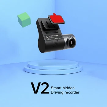 V2 Auto DVR Camera Android Auto USB Digital Video Recorder camere Video Ascunse Viziune de Noapte Dash Cam 170° Unghi Larg de Grefier