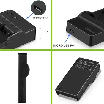 EN-EL14A RO-EL14e USB încărcător de Baterie Pentru Nikon D3400 D5500 D5600 Foto DSLR încărcător de Baterie