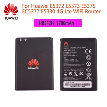Huawei originale 3.7 V 1780mAh HB5F2H Pentru Huawei E5372 E5373 E5375 EC5377 E5330 E5336 E5351 E5356 EC5377U-872 E5356S-2 E5330Bs-2