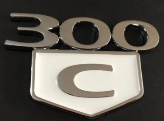 2PC 300C Insigna Emblema Portbagaj Decklid pentru C hrysler 300 C H EMI 2005 2006 2007 2008 2009 2010-2019
