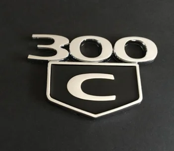 2PC 300C Insigna Emblema Portbagaj Decklid pentru C hrysler 300 C H EMI 2005 2006 2007 2008 2009 2010-2019