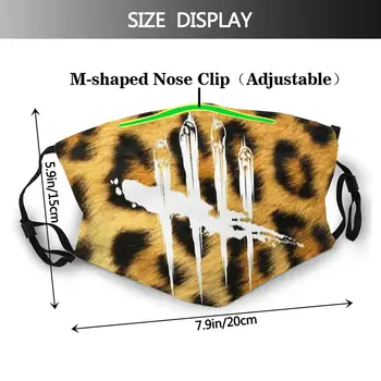 Mort de lumina Zilei Acțiune-Aventură și Jocuri de Groaza Reutilizable Mascarilla Leopard de Imprimare X Masca de Fata Cu Filtre