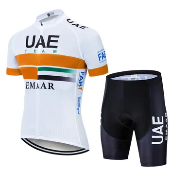 2021 ECHIPA emiratele arabe unite, echipa de echitatie tricouri ciclism purta uscare rapidă haine salopete gel costum de haine sport Jersey