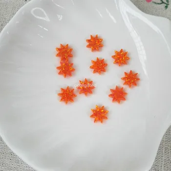 (3pcs/lot)Multicolor 10mm opal Sintetic de floarea-soarelui de culoare portocalie op31 opal floare face în China cu ridicata pret pentru colier