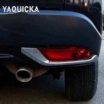 YAQUICKA Chrome ABS Masina Bara Spate Lumina de Ceață Lampa Decor Benzi de Turnare Ornamental Pentru Honda HR-V HRV Vezel-2017