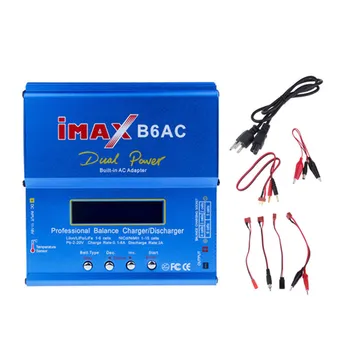 IMAX B6 80W 6A Acumulator Lipo Balance Evacuarea Incarcator pentru Lipo NiMh Li-ion, Ni-Cd Digital Baterie w/ 15V 6A Alimentare Adaptor