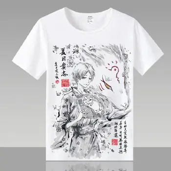 High-Q Unisex Anime Natsume Yuujinchou Tokyo Ghoul GINTAMA Bumbac T-Shirt Tee Tricou Topuri