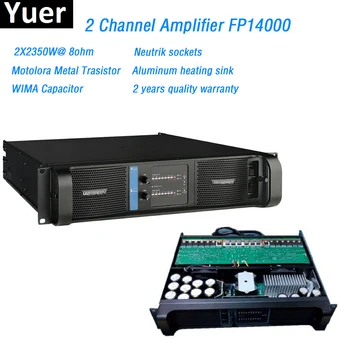 2 Canale Amplificator FP14000 Linie Matrice Amplificator Profesional 2X2350W matrice linie profesionala de Sunet Amplificator de Putere Linie fp14000