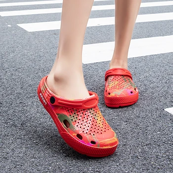 Saboți De Pantofi De Vară Papuci Unisex Plaja Barbati Sandale Plate Pentru Femei Înot Papuci De Baie