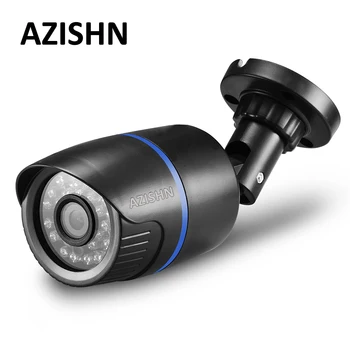 AZISHN 2.8 mm lățime Camera IP 1080P, 960P 720P ONVIF P2P de Detectare a Mișcării RTSP alertă e-mail XMEye POE 48V Supraveghere CCTV de Exterior