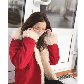 Mishow de sex feminin Parka de Iarnă 2018 copite noi jachete stil coreean strat Cald MX17D6504