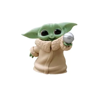 5pcs Figura Anime Copil Yoda, Maestrul Yoda Grogu Model pentru Colecția Film Anime Figura Figurine Star Wars Jucarie pentru Copii