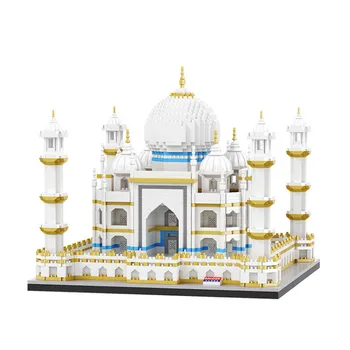Noi Balody Arhitectura bloc set de interes, Atractii Taj Mahal Palace Model de Blocuri de Constructii pentru Copii Jucarii Educative Cărămizi Copii Cadouri