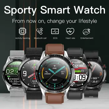 2020 Ceas Inteligent Bărbați susțin Face Apel ECG PPG Măsurare Sport Smartwatch rezistent la apa IP68 Android IOS