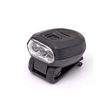 De înaltă Calitate Mini Durabil 3 LED Clip Pălăria în Lumina Lămpii de Noapte in aer liber de Sport, Camping, Drumeții, Vânătoare de Urgență Accesorii