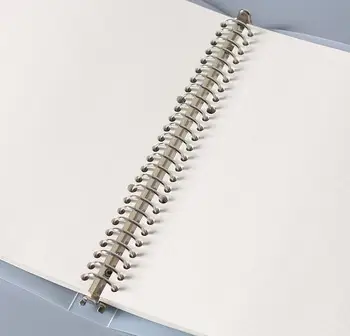 A5 B5 Spirală Notebook Rezerve De Frunze Vrac Multi Găuri De 60 De Coli Paginile Interioare Grilă Punct Graficul De Lucrări