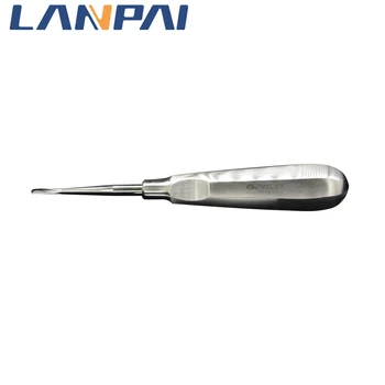 1 buc Oțel Inoxidabil Rădăcină Dentară Chirurgicală Curbat/Stragiht Luxating Lifturi Instrumente stomatologice Instrumente