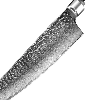 XITUO cuțit Bucătar-șef 8inch cuțit gol Japonia 67 strat de oțel Damasc ascuțit Utilitate santoku se taie carnea de pește, lemn de artizanat DIY acum