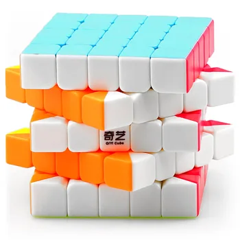 Droxma Noi QiYi Qi Zheng S 5x5 Cuburi Magice Viteza Puzzle Jucarii Magico Cubo Stickerless 5x5x5