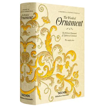 Noua Lume de Ornament carte pentru adulți Model grafic design de carte de artă îmbrăcăminte carte hardcover