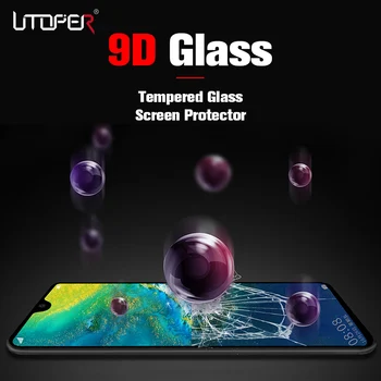 9D Temperat Sticlă de Protecție Pentru Huawei P Inteligente 2019 Ecran Protector de Sticlă Pentru Huawei Mate 20 Lite P20 Pro Onoare 8X 8A 8C V20