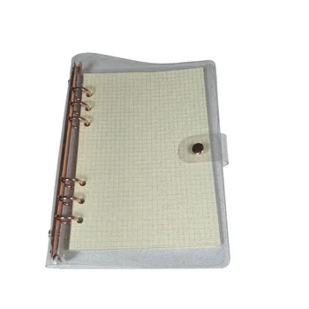 A5/A6 6 Inel Binder Sclipici Paiete De Frunze Vrac Capacul Notebook-Uri De Aur A Crescut Aur Inele Dosar Liant Inel Kawaii Papetărie