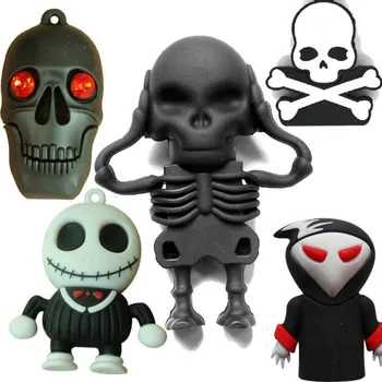 Fantoma de Halloween desene animate craniu/fără chip USB3.0 unitate flash moda personalizate personalității creative cadou de afaceri 8g/32g organe umane