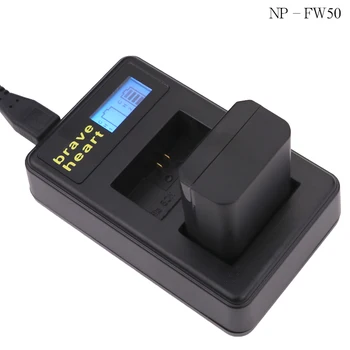 NP-FW50 Dual USB încărcător+4x NP-FW50 baterii pentru Sony NEX-5 NEX-7 SLT-A55 A33 A55 A37 A3000 A5000 A5100 A6000 A6300 A7000
