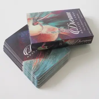 Noul pachet de Tarot oracole carduri misterioase divinație Vis oracole punte pentru femei fete carti de joc tabla de joc
