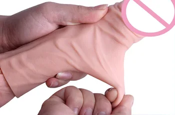 Super Realist Extender Penis Extindere Reutilizabile Maneca Sex Produsele Reutilizabile din Silicon Vibrator Penis Prezervativ Jucarii Sexuale pentru Barbati