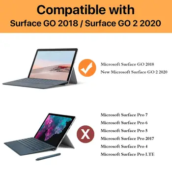 MoKo Caz pentru Microsoft Surface 2,All-in-One de Protecție Robust Caz Acoperire cu Suport pentru Pix, Curea de Mână, pentru Suprafața de 10 Inch