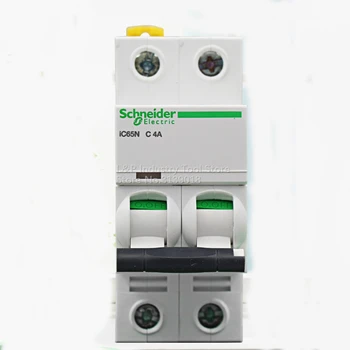 Nou, Original, Schneider Electric China IC65N 2P C4A A9F18204 Vid Mini Intrerupator MCB Acti9 Tip C
