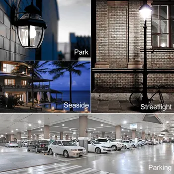2 buc 7W PIR Senzor de Mișcare Becuri cu LED-uri Alb Rece E26 Senzor Infraroșu Auto On/Off Lumini de Noapte pentru Garaj, Coridor, Debara