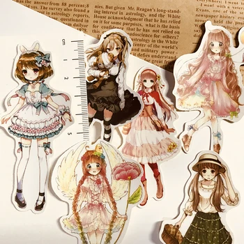 12PCS fata Anime Autocolante Meserii Și Scrapbooking autocolante jucarii copii carte autocolant Decorativ DIY Papetărie