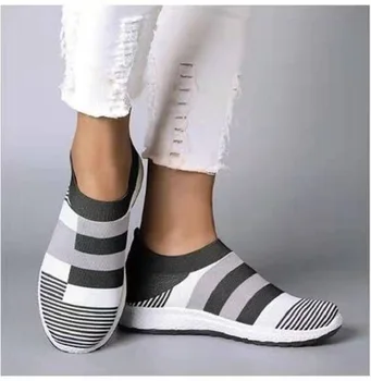 Nouă Femei Pantofi Casual de Amortizare Cuplu Șosete Pantofi de Femei de Moda Unisex Respirabil de Mers pe jos de Încălțăminte zapatos mujer
