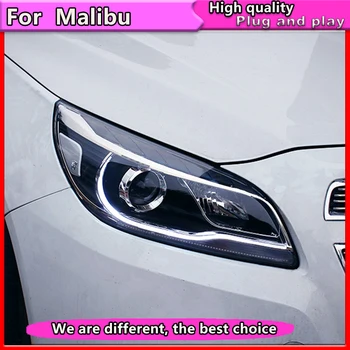 Styling auto faruri de Asamblare Pentru Chevrolet Malibu faruri 2012-Malibu far cu led-uri Lampa cu led drl proiector far