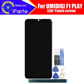 UMIDIGI F1 JUCA Display LCD+Touch Screen Digitizer Original, Testat Ecran LCD Panou de Sticlă Pentru F1 JUCA+instrumente+ Adeziv