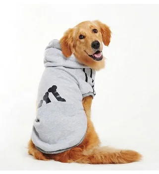 3XL-9XL Câini de talie Mare Jacheta de Iarna Mediu Câine de Companie Haine de Moda de Desene animate Pulover cu Gluga Haina tricou Haine groase de Iarna Pentru Câine