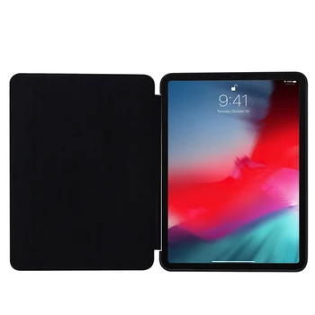 De caz Pentru iPad Pro 11 2020 Smart Cover Flip din Piele TPU Silicon Moale Caz Pentru iPad Pro 2020 2018 11 Inch Caz Magnetic Standuri