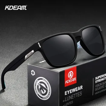 KDEAM Bărbați 2019 ochelari de Soare Polarizat 5-Butoi Șurub Balama în aer liber Conducere Ochelari de Soare Pentru Femei Rezistent la Uzura gafas de sol