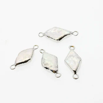 5pcs / sac naturale de apă dulce pearl moda placat cu argint pandantiv stea de luare de bijuterii DIY colier bratara cercei accesorii