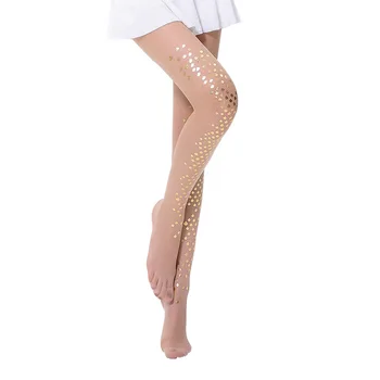 Ultra-subțire de Stocare Sirena Bikini Perla Stralucitoare Costume Lovit partea de Jos Ciorapul de Imprimare Tatuaj Toamna Ciorap de Femeie