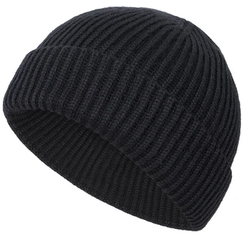 Pălării de iarnă Capota Tricotate Pălării Beanie-Caciula Chelioși Căciuli Femei Bărbați Adulți Căciulă de sex Feminin Lână Tricotate Beanie Pălărie Elastic